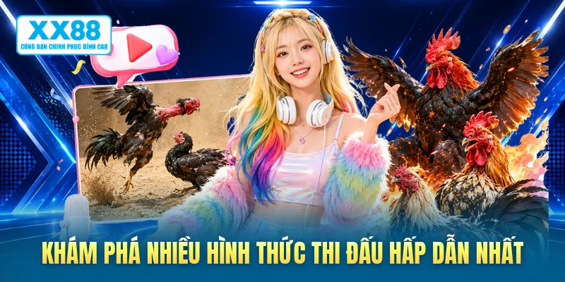 Khám phá nhiều hình thức thi đấu hấp dẫn nhất