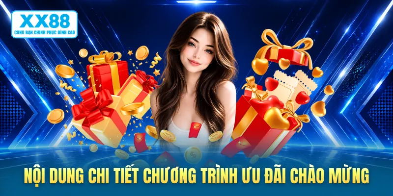 Nội dung chi tiết chương trình ưu đãi chào mừng