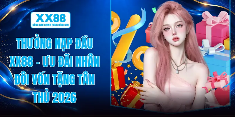Thưởng Nạp Đầu XX88 - Ưu Đãi Nhân Đôi Vốn Tặng Tân Thủ 2026