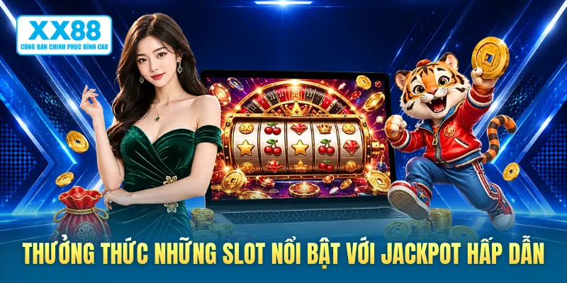 Thưởng thức những slot nổi bật với jackpot hấp dẫn